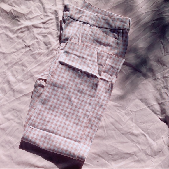 Pink Gingham Pixie Pants - Picture 4 of 5